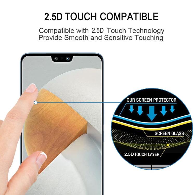 2.5D tempered glass screen protector with smooth touch layer for phone