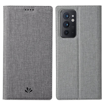 Grey folio phone case with magnetic closure and camera cutout, protective cover