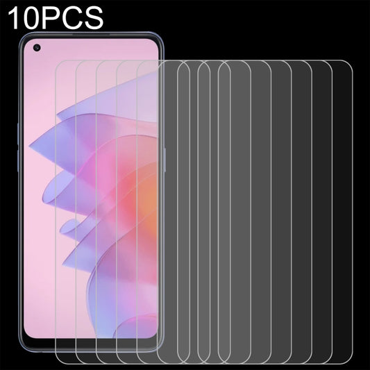 10-pack 2.5D tempered glass screen protectors for curved smartphone display