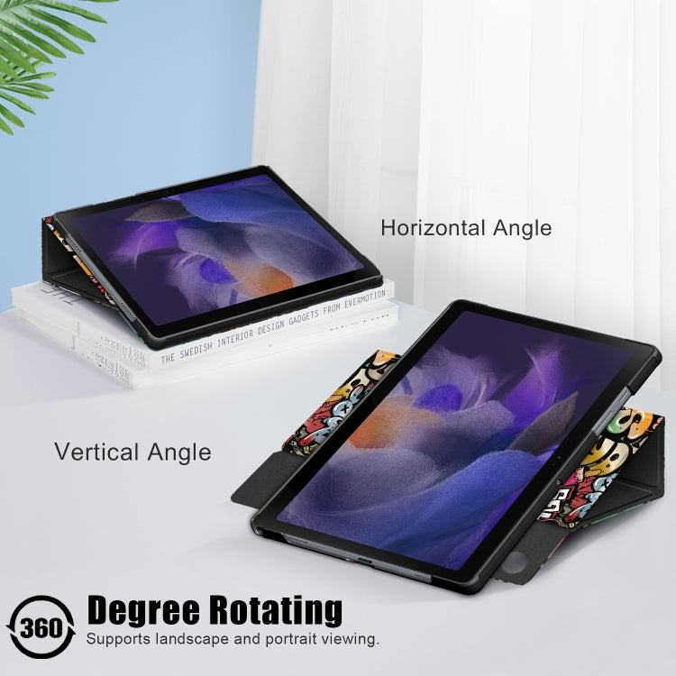 Black leather tablet case on stand with rotating cover for portrait viewing