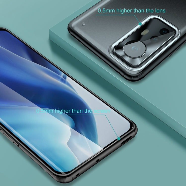 Black phone case with raised screen and camera edges for display and lens protection