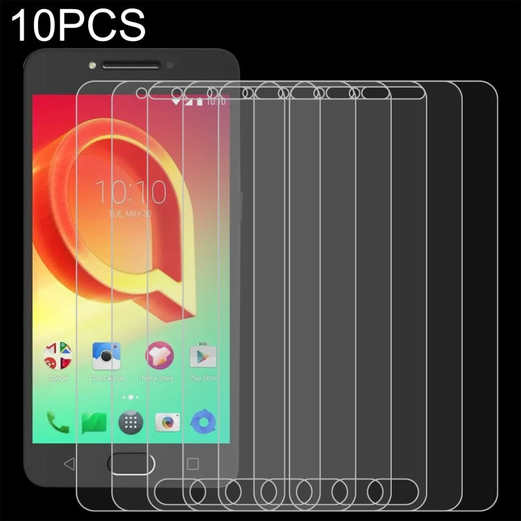 Set of 10 tempered glass screen films with 9H protection and 2.5D curved edge design