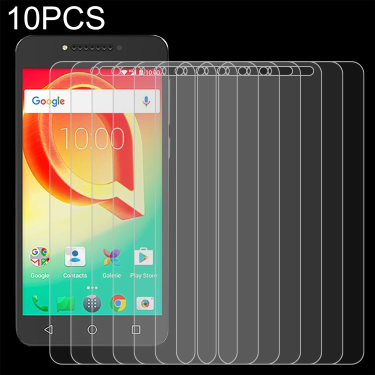 10 tempered glass screen film guards, 0.26mm thick, 9H hardness, 2.5D curve