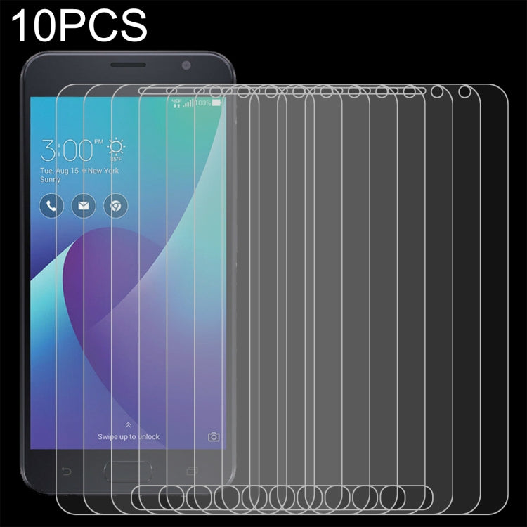 10-pack 0.26mm tempered glass screen protector set, 9H hardness, 2.5D rounded border
