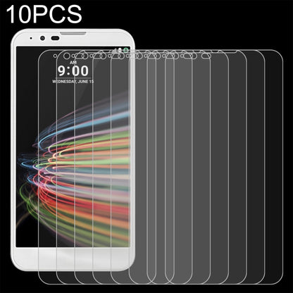 10-pack clear tempered glass screen protector films with 2.5D rounded edges