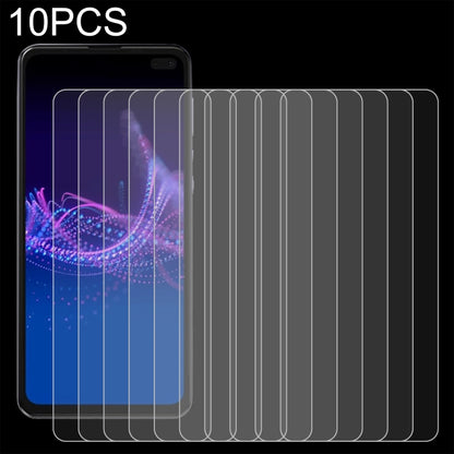 10-pack tempered glass screen protectors, 9H hardness, 2.5D rounded edges