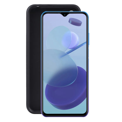 Black TPU phone case with raised screen and camera openings