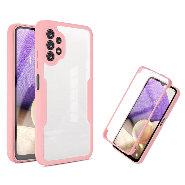 Pink and white shockproof phone case with camera cutouts and full-coverage fit