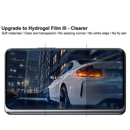 Clear hydrogel screen protector film for OPPO Find N, covers front and edges