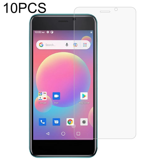 Tempered glass screen protector set, 2.5D curved fit for a smartphone front