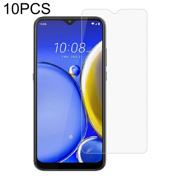Tempered glass screen protector set for smartphone front with precision cutout