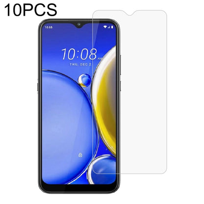 Tempered glass screen protector set for smartphone front with precision cutout
