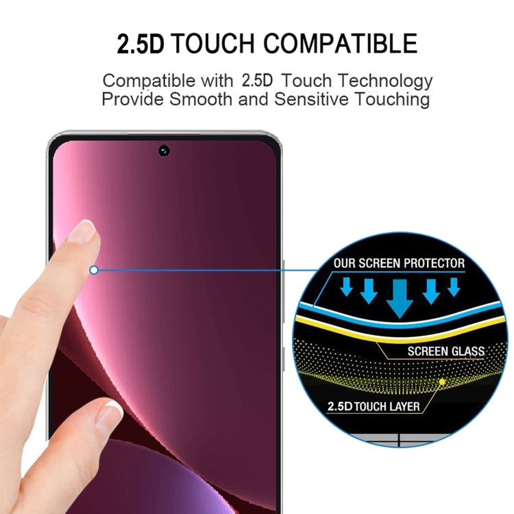 2.5D touch tempered glass screen protector for smooth, sensitive touchscreen use
