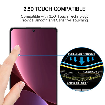 2.5D touch tempered glass screen protector for smooth, sensitive touchscreen use