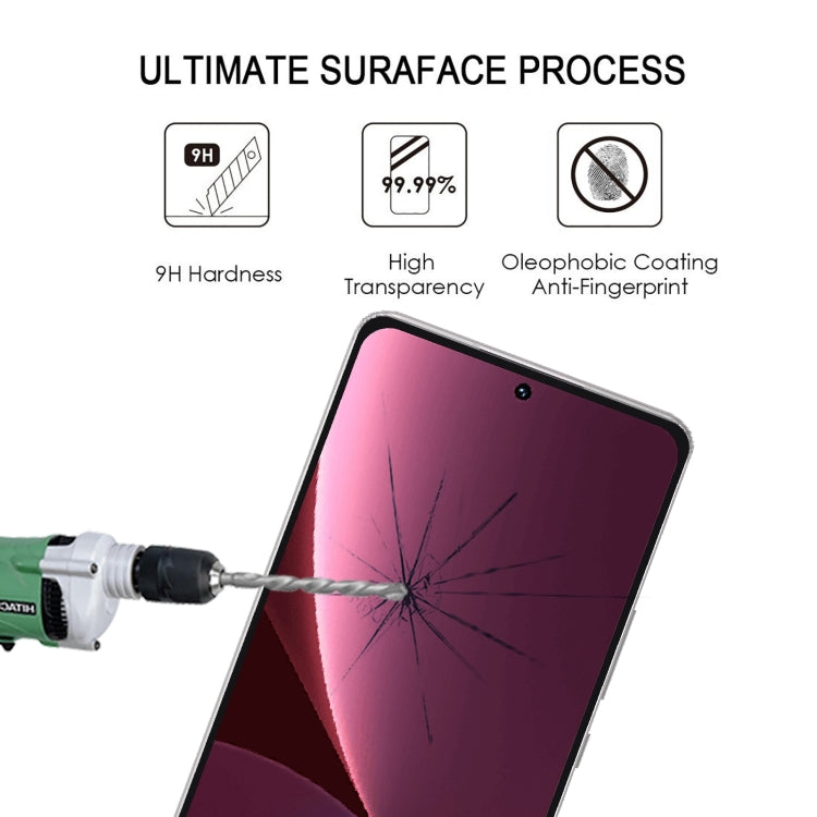 9H tempered glass screen protector with anti-fingerprint and high transparency coating