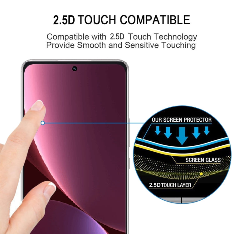 2.5D touch compatible tempered glass screen protector for smooth smartphone touch