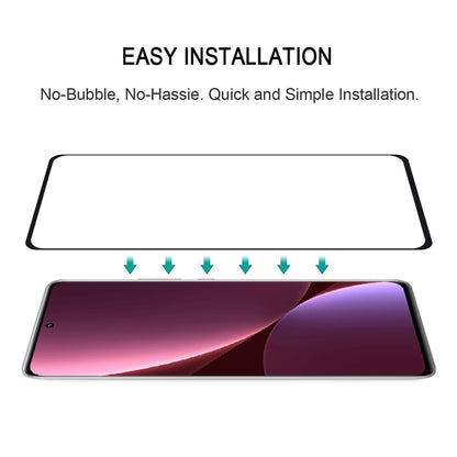 Tempered glass screen protector film with easy no-bubble installation