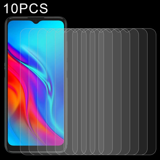 10-pack tempered glass screen protectors with 2.5D curved edge