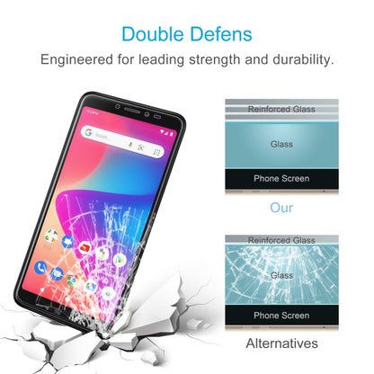 Reinforced tempered glass screen protector, impact-resistant with layered glass design