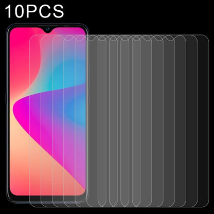 10-pack tempered glass screen protectors, clear curved 2.5D fit for smartphone
