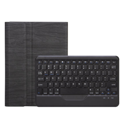 Black Bluetooth keyboard folio case with visible keys and trackpad