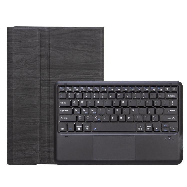Keyboard folio case view showing full keys and trackpad area with dark frame