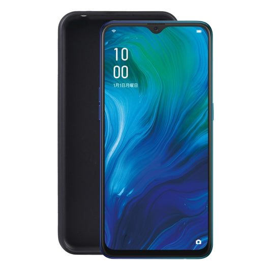 TPU phone case for OPPO Reno A in pudding black, slim protective shell