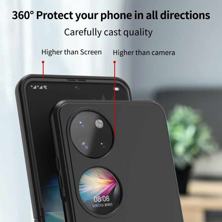 Black smartphone ring holder phone case with circular ring grip on the back