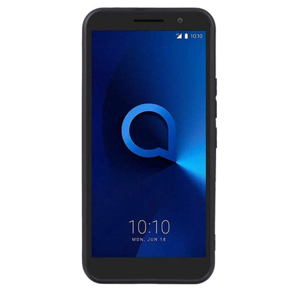 Black TPU phone case with precise openings and slim profile