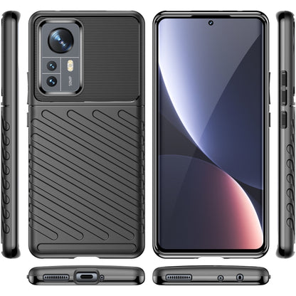 Black TPU phone case set showing back, front, and side port cutouts