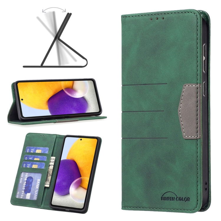 Green leather folio phone case with card holder pocket and front flip stand