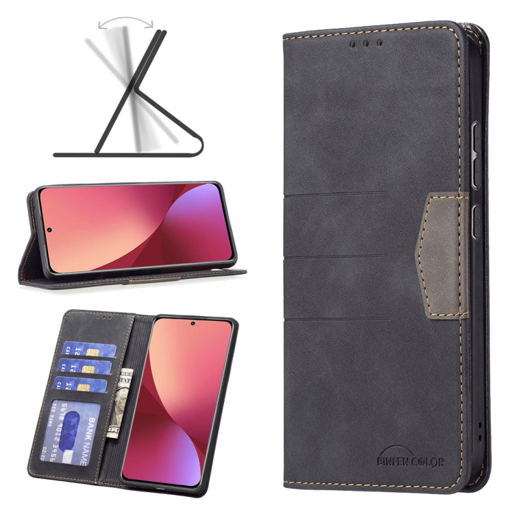 Dark gray leather wallet phone case with card slots and front flip stand cover