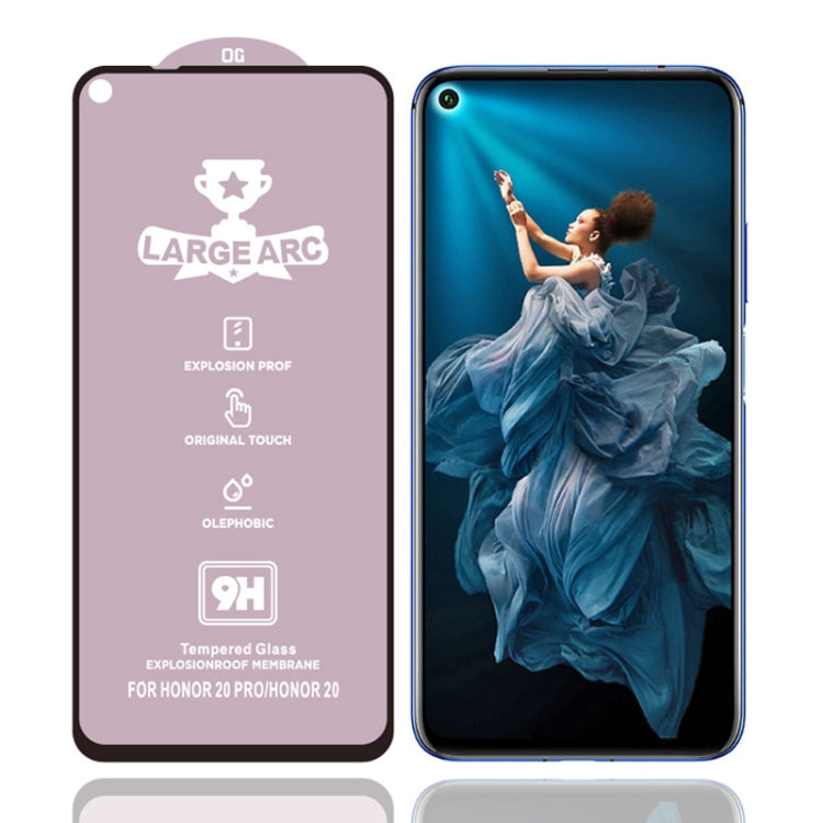 9H tempered glass screen protector with full-screen coverage, shown with phone dancer wallpaper