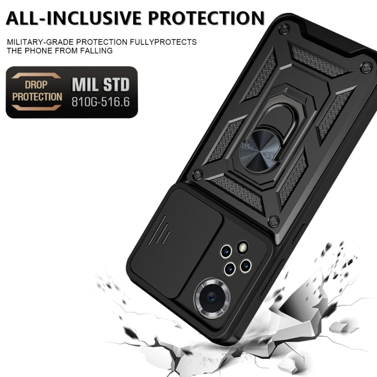 Black rugged phone case with reinforced corners and raised camera protection