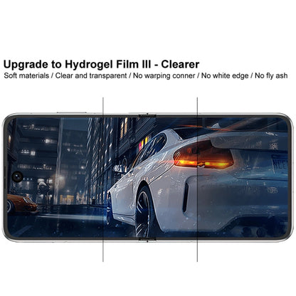Curved hydrogel screen protector film for Huawei P50 Pocket, full-screen coverage layer
