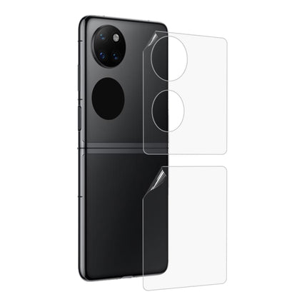 Hydrogel back screen protector film with camera cutouts for Huawei P50 Pocket