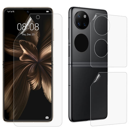 Hydrogel full set screen protector for Huawei P50 Pocket, front and back