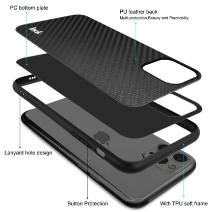 Phone case with carbon-fiber texture, TPU soft frame, lanyard hole, button protection
