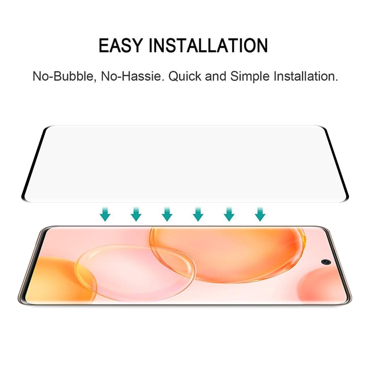 Tempered glass screen protector ready for easy alignment and installation