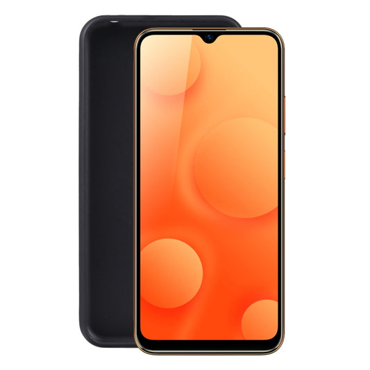 Black TPU phone case with cutouts for screen, camera, and buttons
