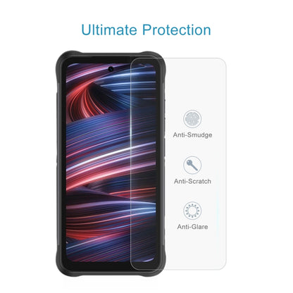 Tempered glass screen protector film with anti-smudge, anti-scratch, and anti-glare