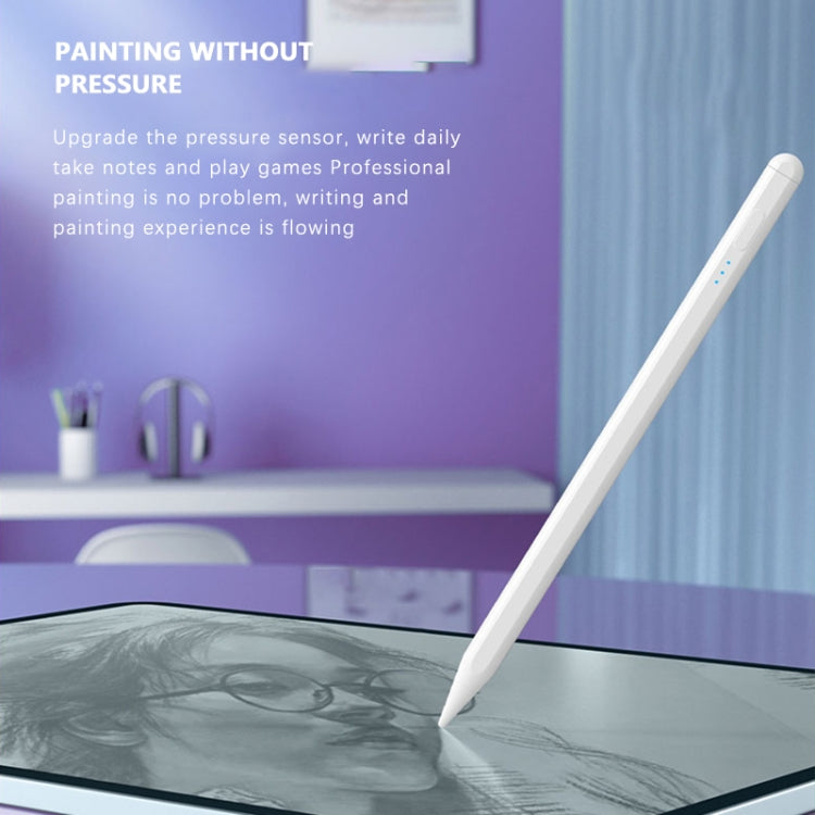 Universal active capacitive stylus pen writing on tablet with pointed tip