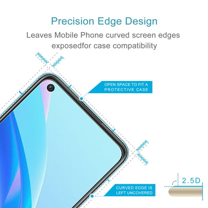 2.5D curved tempered glass screen protector designed for case compatibility