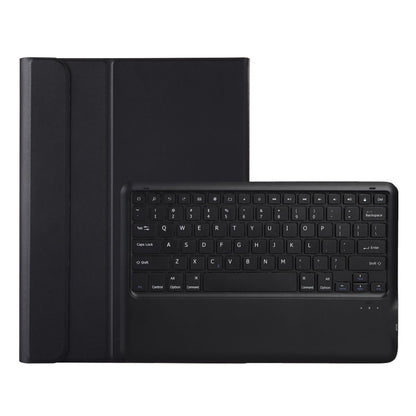 Black keyboard leather case cover with built-in Bluetooth keyboard