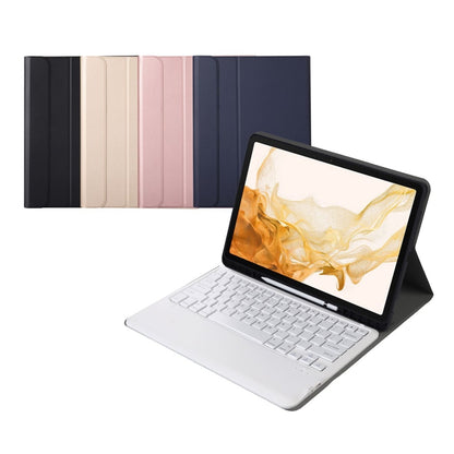 Multi-color split Bluetooth keyboard leather case with foldable stand and keyboard