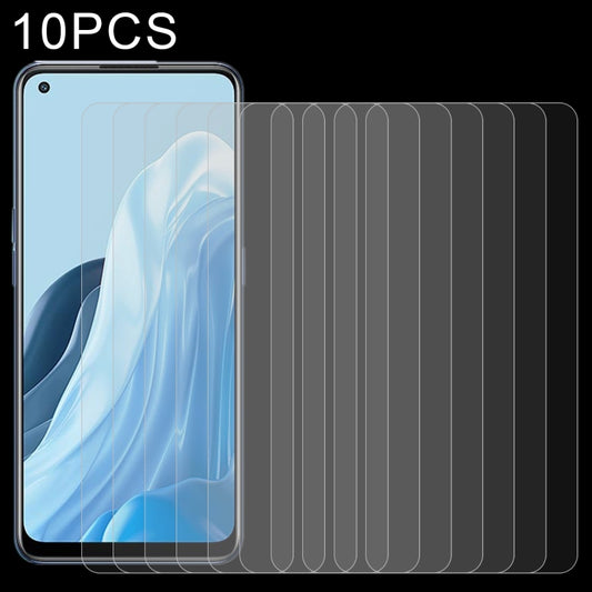 10 tempered glass screen protectors with 2.5D curved edge for a smartphone display