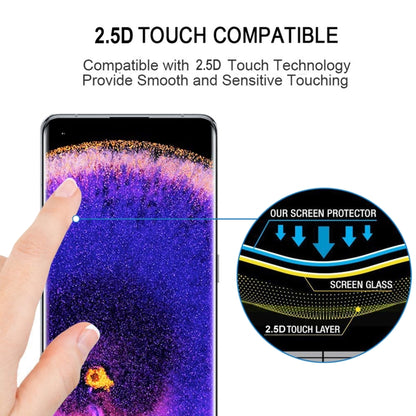 2.5D touch tempered glass screen protector for OPPO Find X5, smooth surface