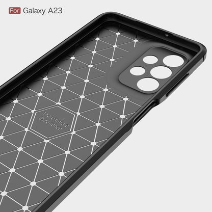 Black TPU phone case interior with geometric pattern and camera cutout