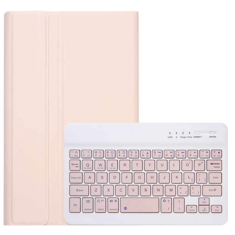 Pink folio keyboard case with detachable Bluetooth keyboard for Galaxy Tab A7 Lite 8.7