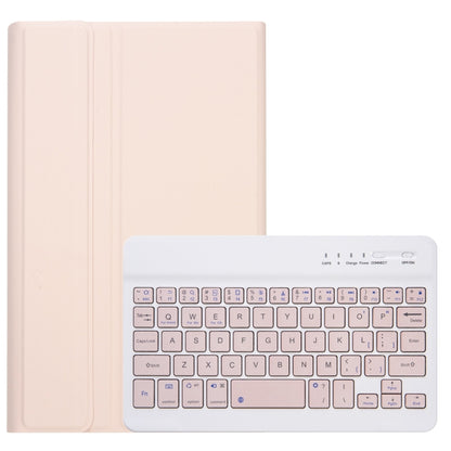 Pink folio keyboard case with detachable Bluetooth keyboard for Galaxy Tab A7 Lite 8.7